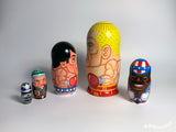 Andy Stattmiller "Rocky IV Nesting Dolls"