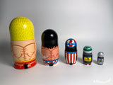 Andy Stattmiller "Rocky IV Nesting Dolls"