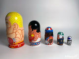 Andy Stattmiller "Rocky IV Nesting Dolls"