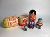 Andy Stattmiller "Rocky IV Nesting Dolls"