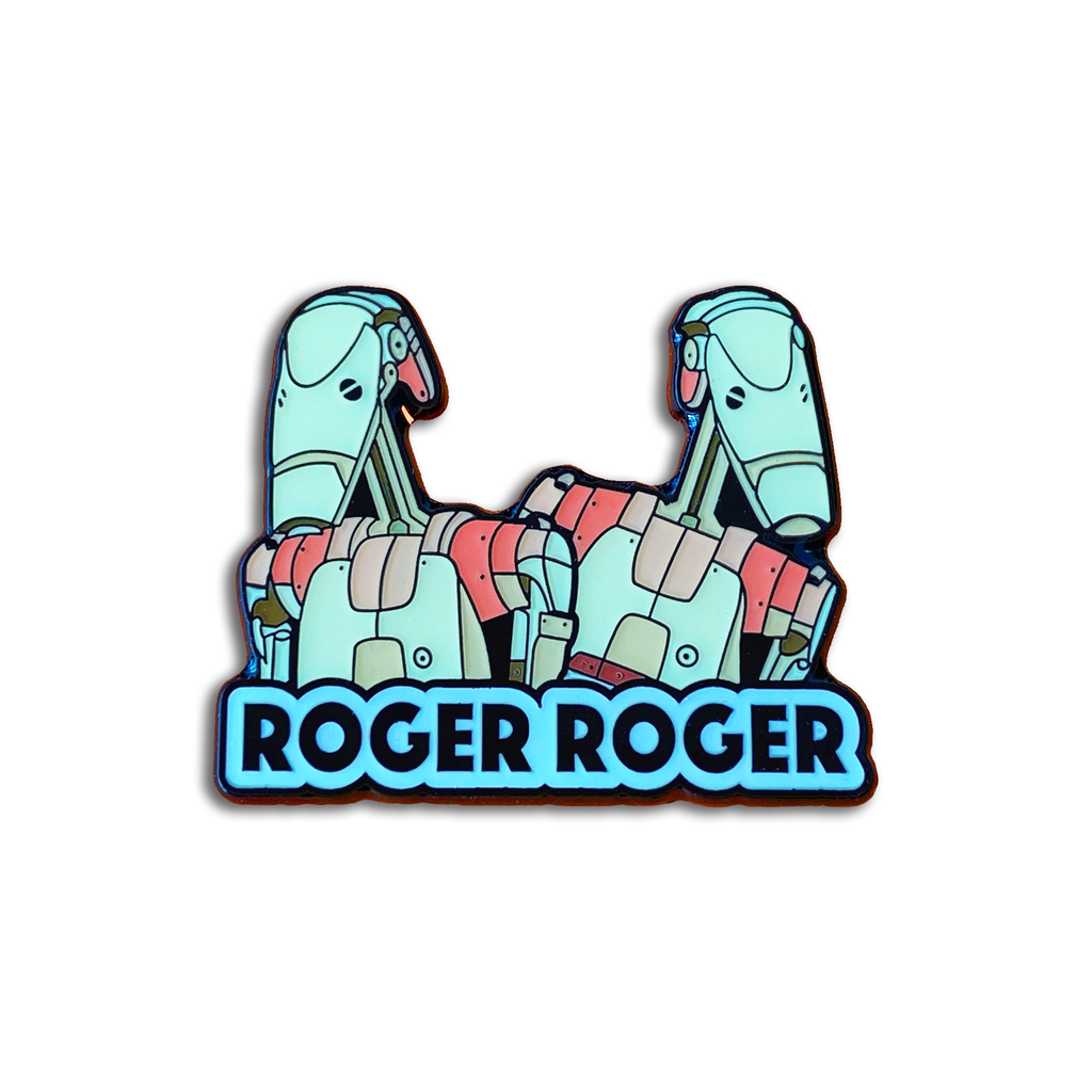 Nerdpins "Roger Roger" Pin