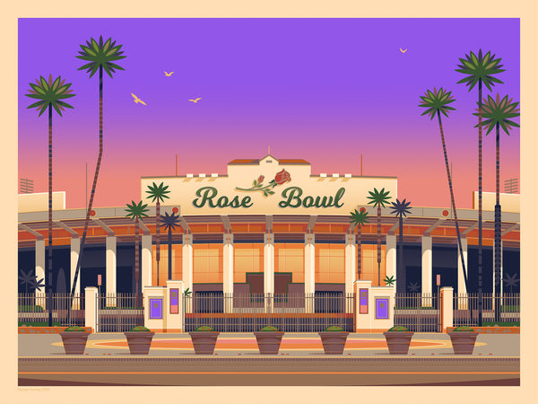George Townley "Rose Bowl (Retrospective Edition)" Framed Print