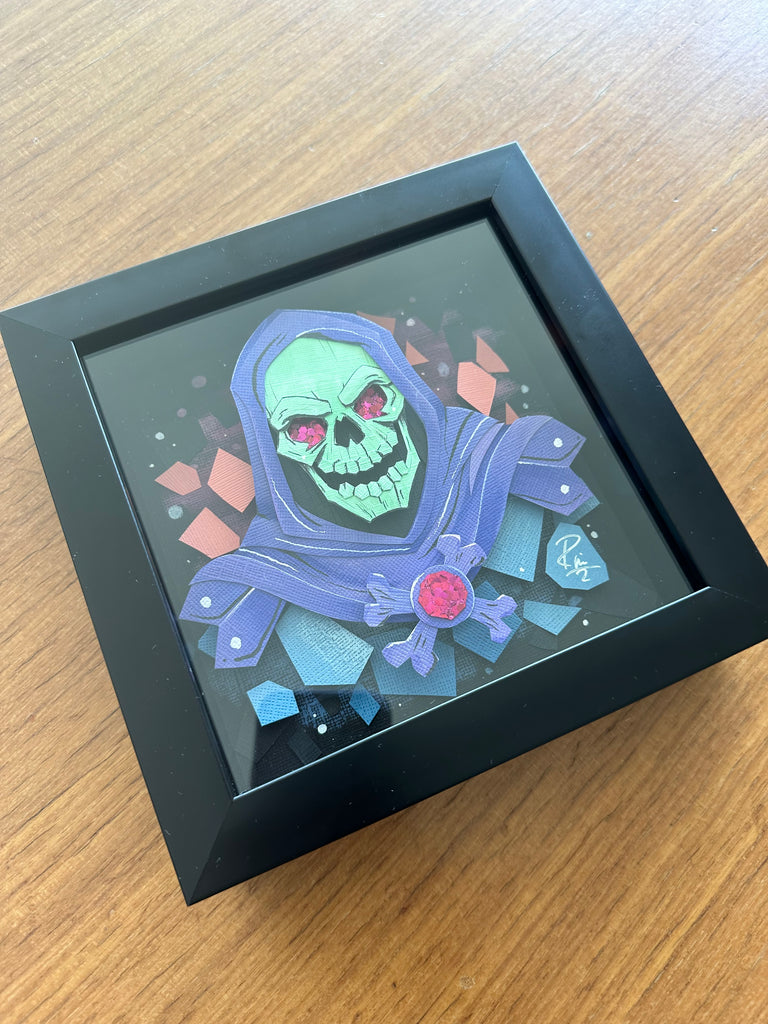 Ryan Riller "Paper Skeletor"