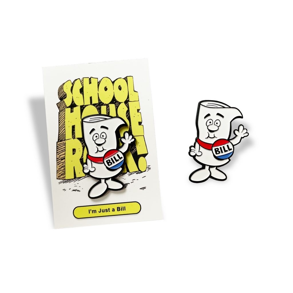 Matthew J Luxich – MATTCANDRAW "I’m Just a Bill" Pin