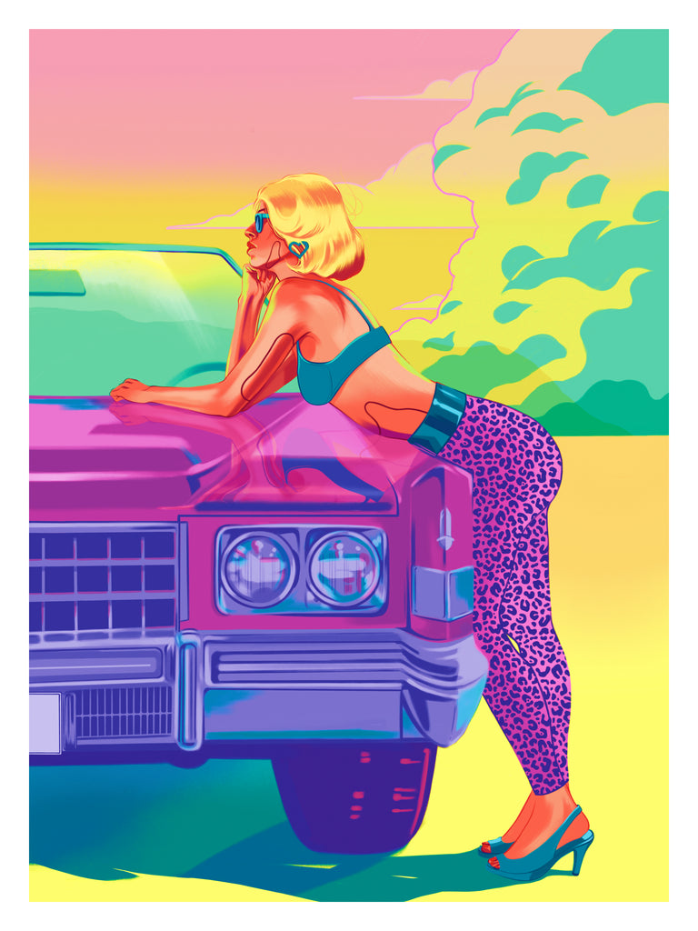 Sara Lee "Alabama" Print