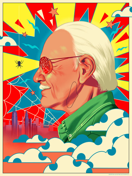 Sara Lee "Stan Lee" Framed Print