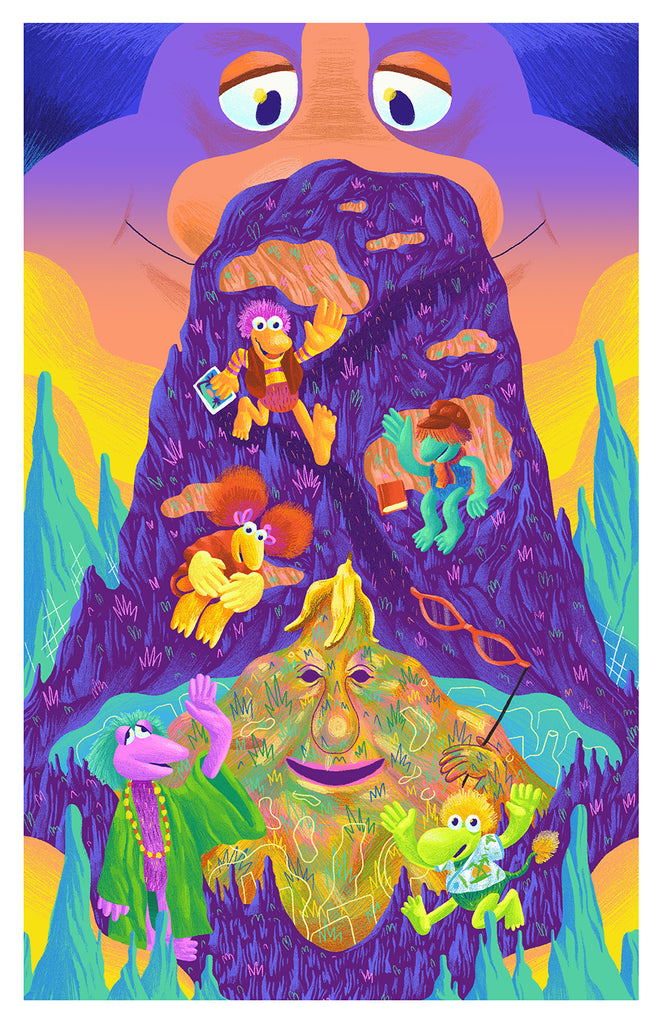 Scott Balmer "Down at Fraggle Rock" Print