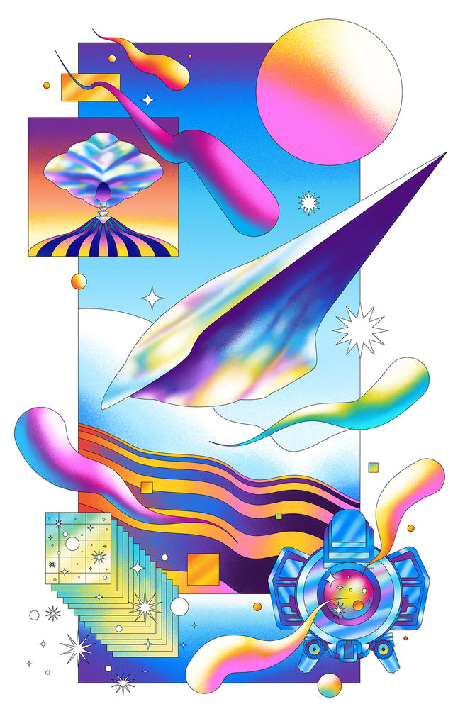 Scott Balmer "Flight of the Navigator" Print