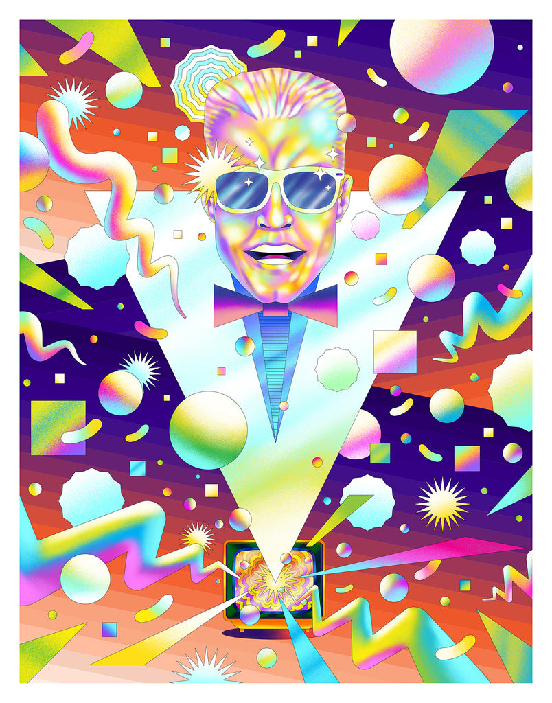 Scott Balmer "Max Headroom" Print
