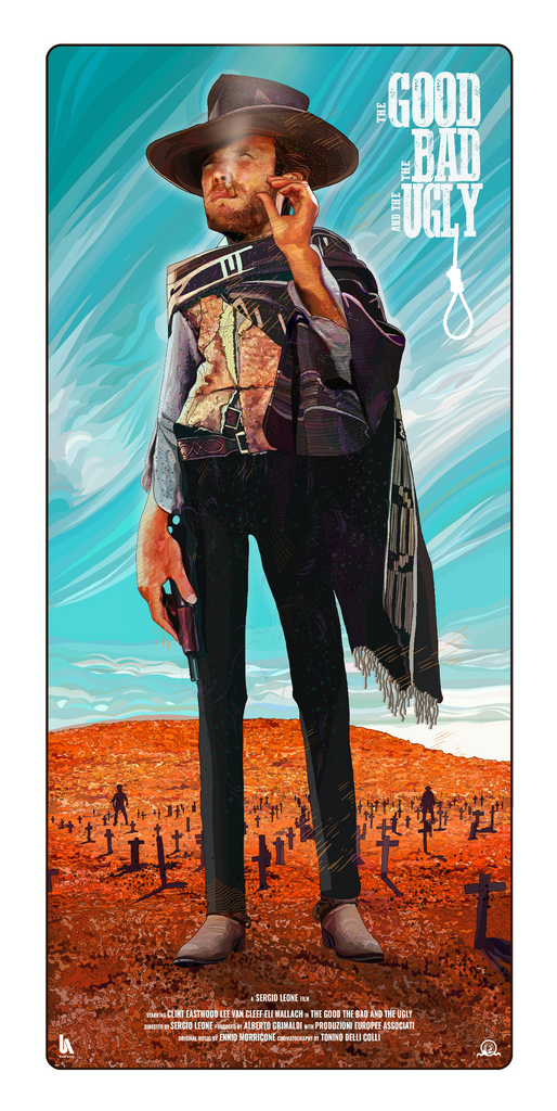 Tony Rodriguez
"The Good The Bad and The Ugly" print