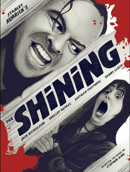 Leah Kellaway The Shining - Movie Poster Art Print
