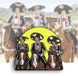 Patti Lapel "Three Amigos" Pin