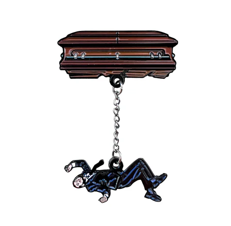 Patti Lapel "Coffin Flop" Pin