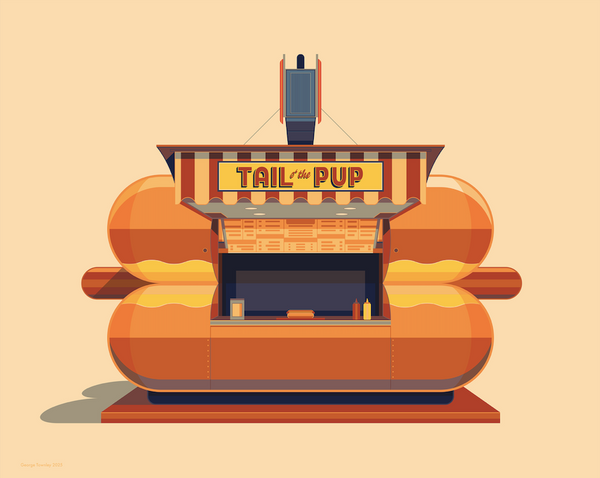 George Townley "Tail o' the Pup" Print