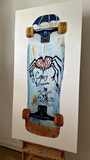 A Man After My Own Art "Corey Webster Thrashin’ Deck" Diptych