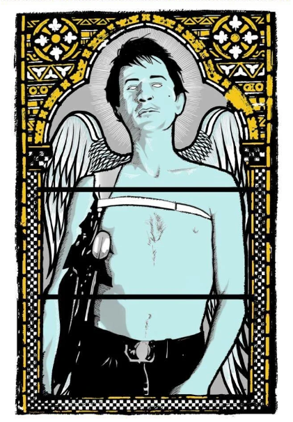 Brian Methe "Avenging Angel" print
