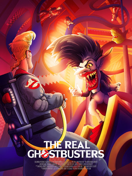 Shane Lewis "The Real Ghostbusters" Print
