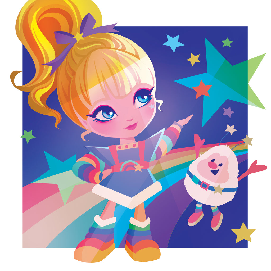 Stacey Aoyama "Rainbow Brite" Print