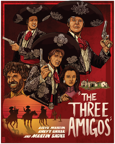 Steve Chesworth "Those Darn Amigos" Print