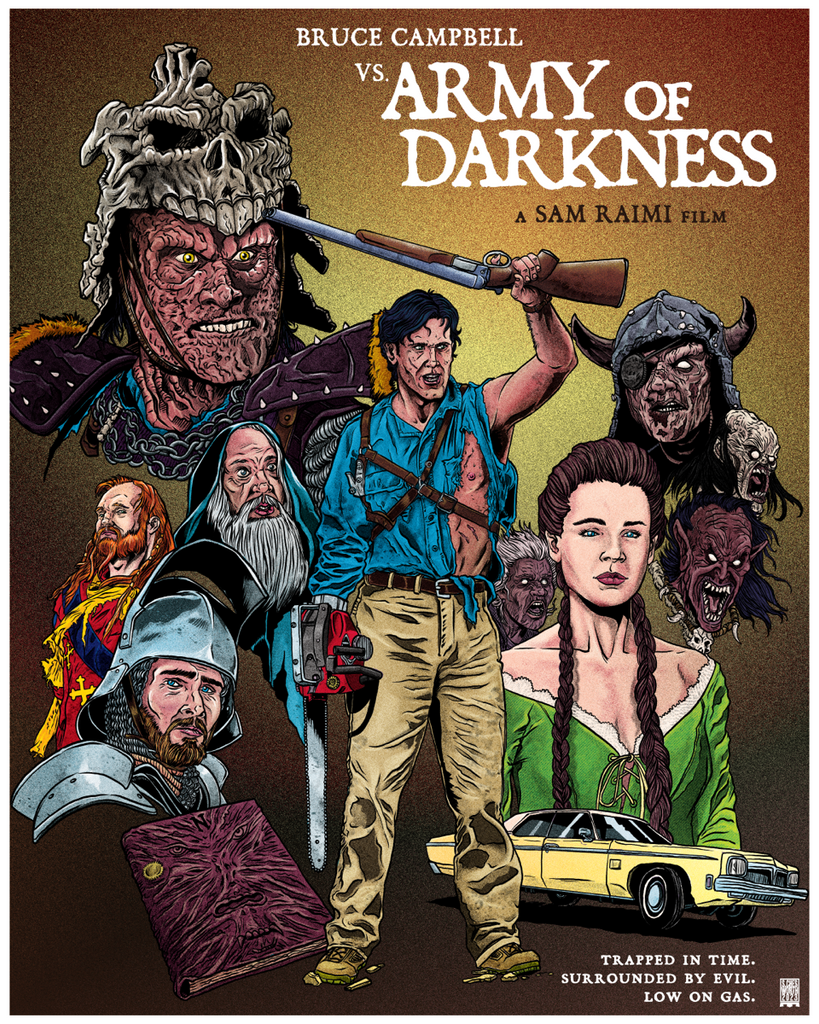 Steve Chesworth "The Army of Darkness" print