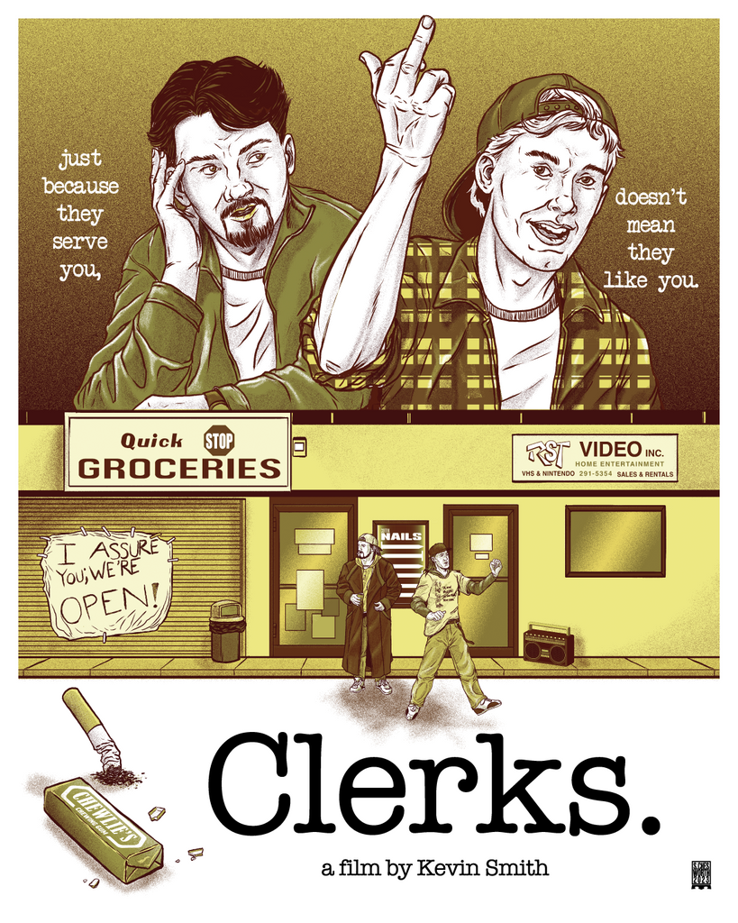 Steve Chesworth "Clerks" Print