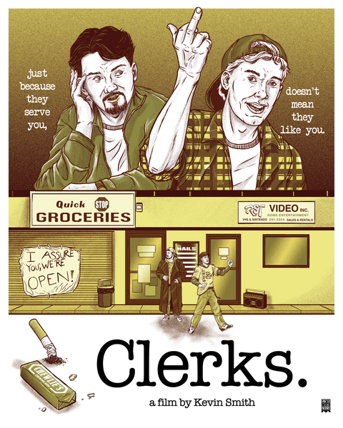 Steve Chesworth "Clerks" Print