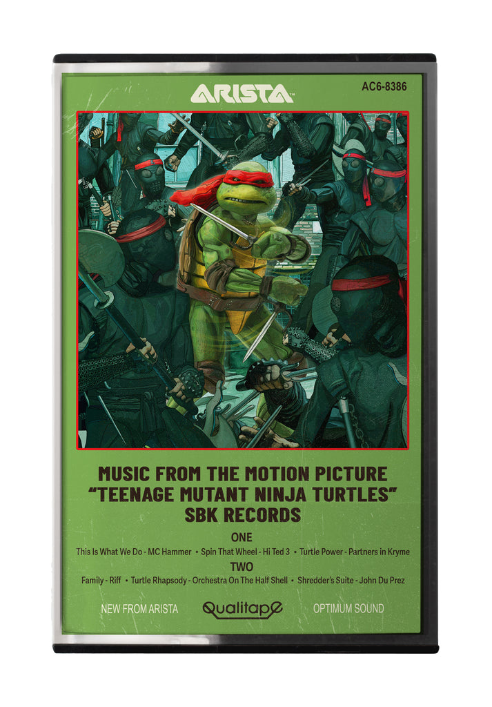 Tony Rodriguez "TMNT 1990 (The Soundtrack)" Cassette