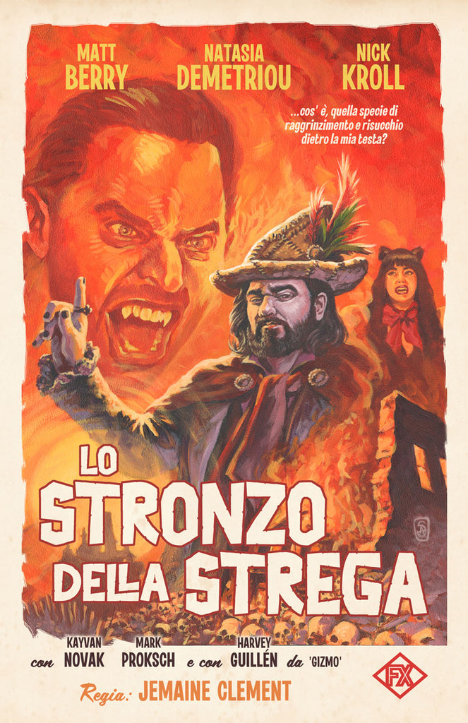 Stephen Andrade "The Cursed Hat" ( Giallo Edition) print