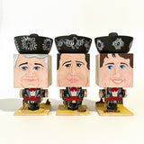 John D-C "Three Amigos Lucky, Dusty and Ned (Plastic Free Inaction Figure)"