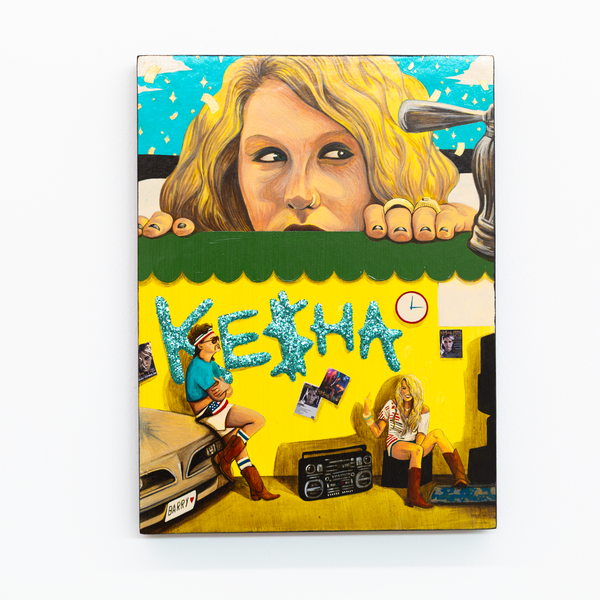 Leah Kellaway "TikTok" Wood Print