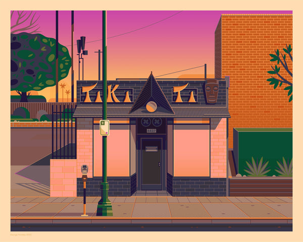 George Townley "Tiki Ti (Variant)" Print