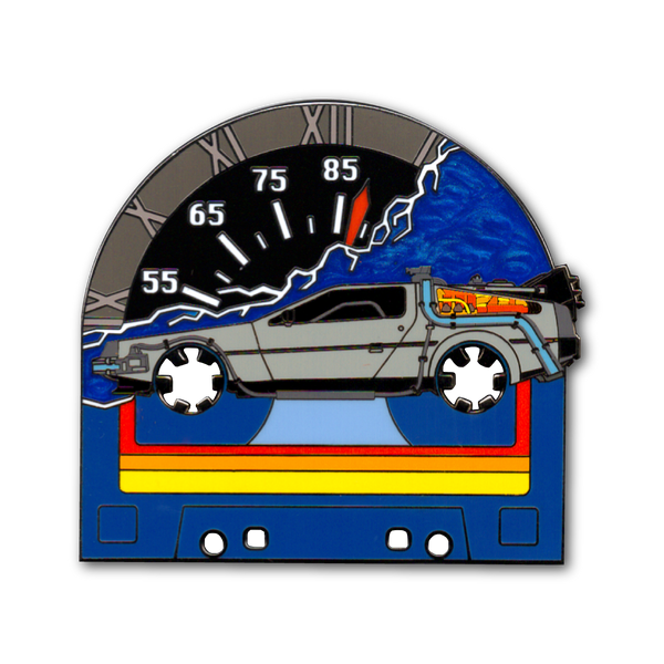 PINBILL "Time Machine" Enamel Pin