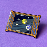 Nerdpins "Universe Window" pin