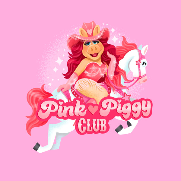 Amanda Conrad "Pink Piggy Club" Print