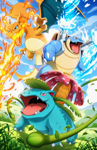 Sean Segarra "Pokémon (Holographic Variant)" Print