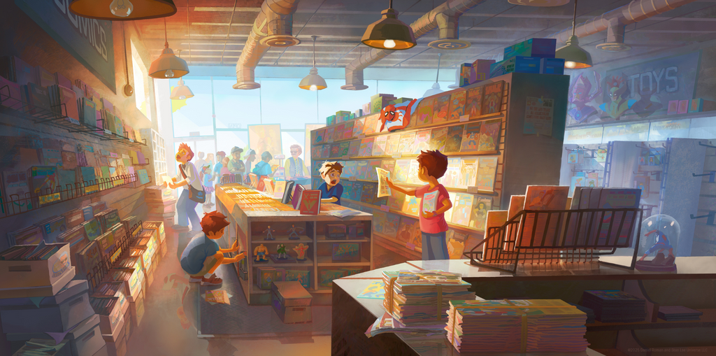 Daniel Roman "Comic Book Nostalgia" Print