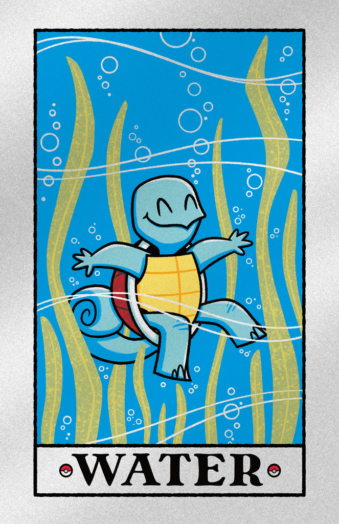 Doug LaRocca "Water Pokémon (Metallic Edition)" Print