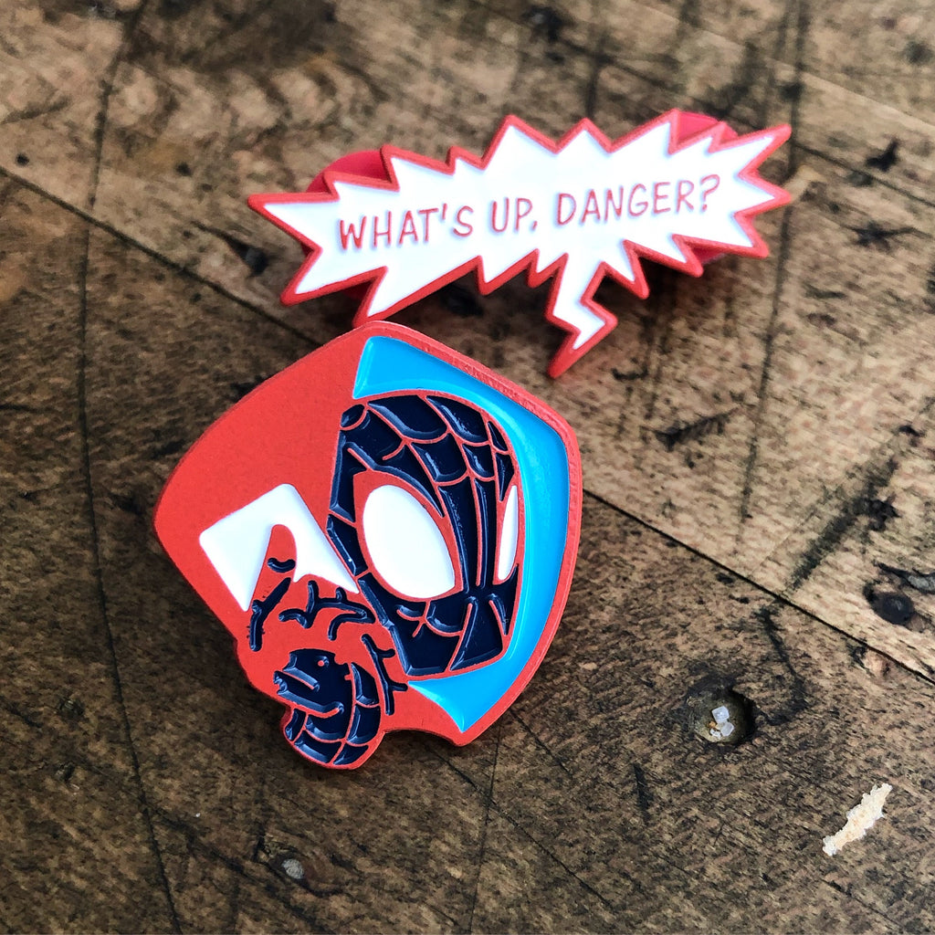 Not Cool Co “What’s Up Danger” Pin Set
