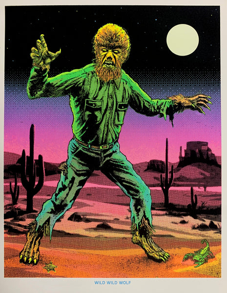 Adam Miller & Haig Demarjian "Wild Wild Wolf" Print