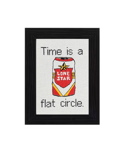WuStitch "Time is a Flat Circle"