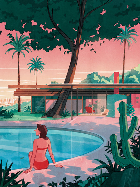 Yo Hosoyamada "Bass House" Print