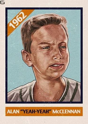 Cuyler Smith "52 - Alan McClennan" Trading Card