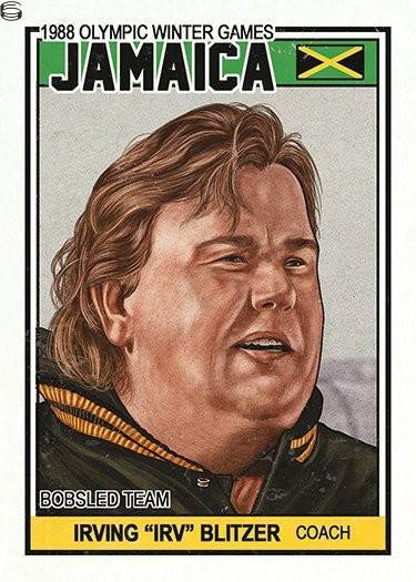 Cuyler Smith "56 - Irv Blitzer" Trading Card (Auction)