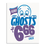 Christopher 'Failed Imagineer' Michon "Friendly Ghosts" Print