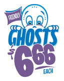 Christopher 'Failed Imagineer' Michon "Friendly Ghosts" Print