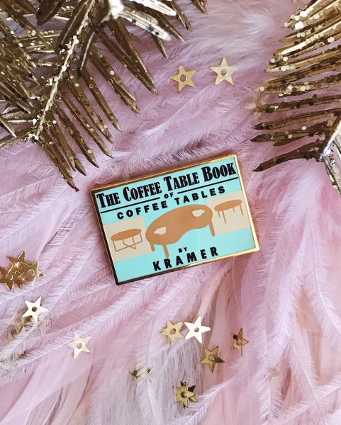 Lilly Baik "Kramer's Coffee Table Book" pin