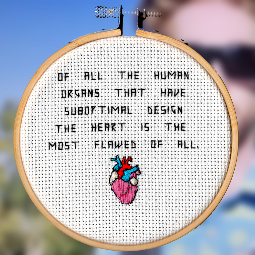 Oh Sew Nerdy "The heart is the most flawed of all."