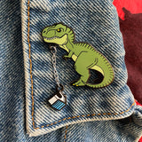 Miranda Dressler "Lost World T-Rex" Enamel Pin