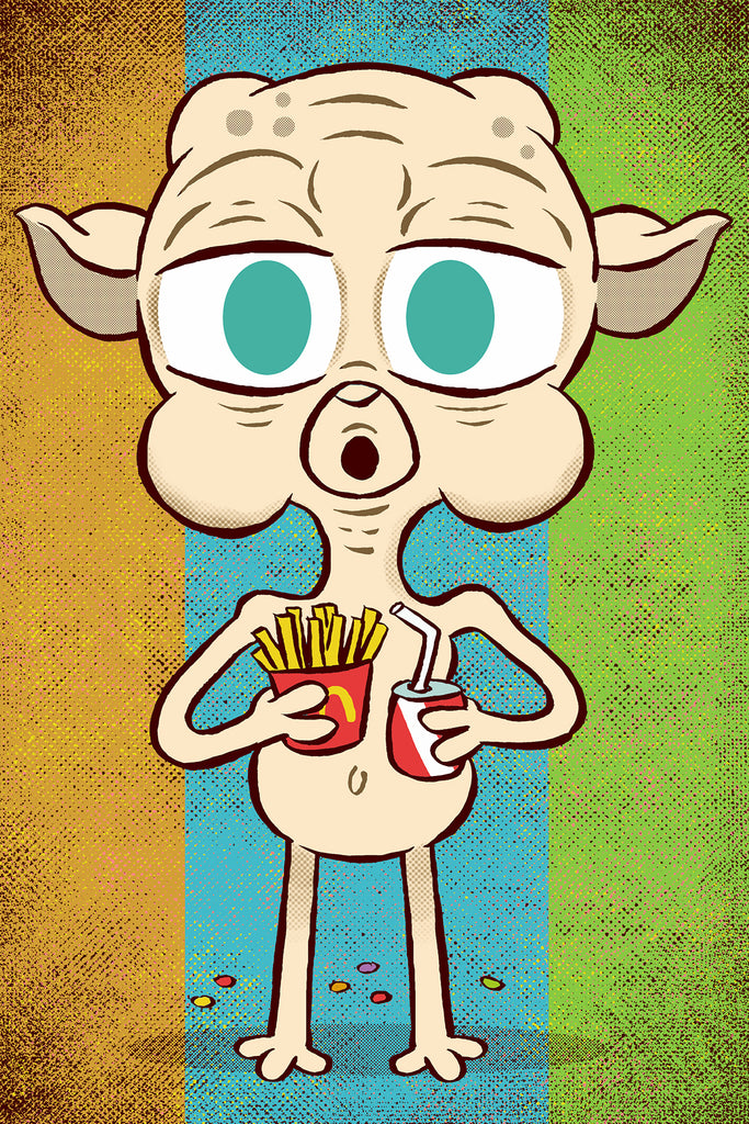 Jellykoe "Big Mac & Me" Print