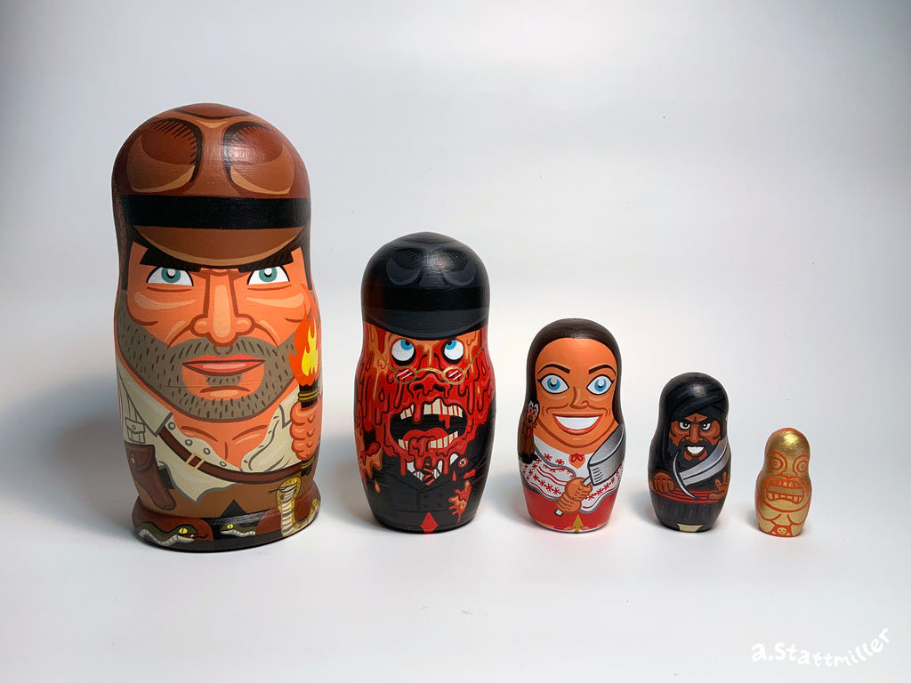 Andy Stattmiller "Raiders of the Lost Ark Nesting Doll"